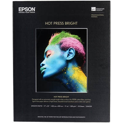 Hot Press Bright 13x19 25 Shts