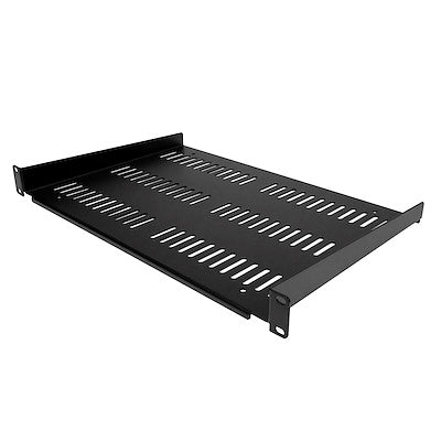 1U Vented Shelf 12in