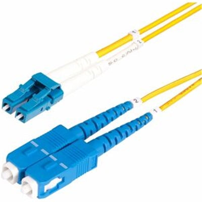 10m LC to SC OS2 Fiber Cable