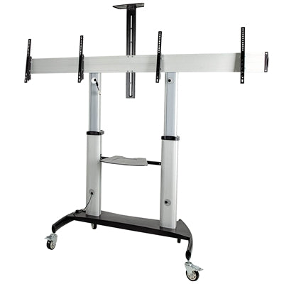 Dual TV Cart - 37-60in Display