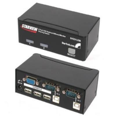 2 Port USB KVM Switch Kit