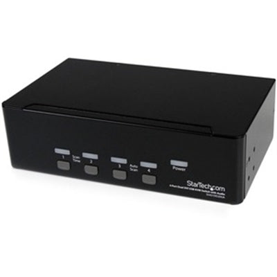 4-Port Dual DVI USB KVM Switch