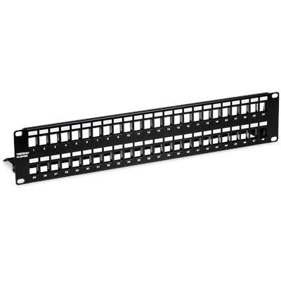 48-Port Blank Keystone Panel