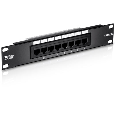 8 Port Cat 5e UTP Patch Panel