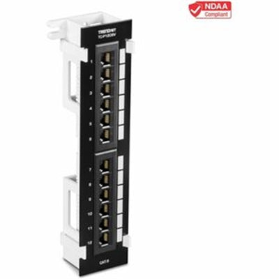 12-Port Cat6 Unshielded