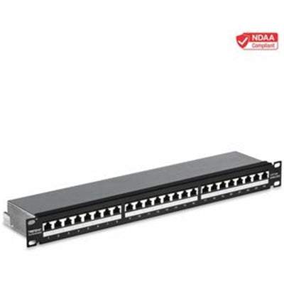 24 port Cat6A Shielded 1U Patc