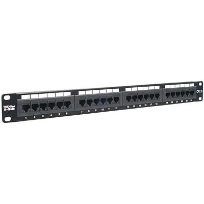 24 port Cat6 19" RM Patch Pan