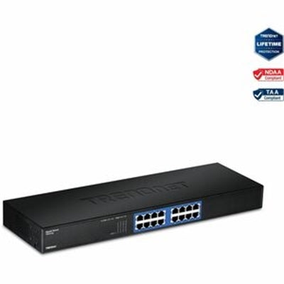 16 Port Gig GREENnet Switch