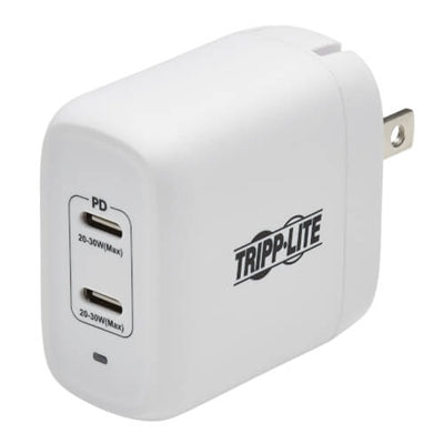 USB C WALL CHARGER 2-PORT 40W