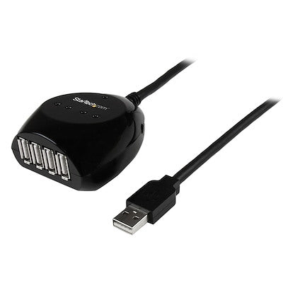 15m USB Cable with 4 Port Hub