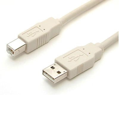 15' USB A-B Cable