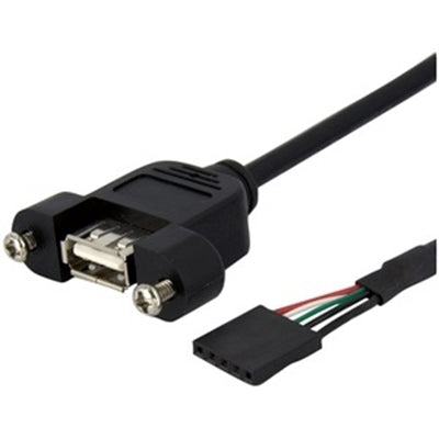 1' USB 2.0/MB Header Cable