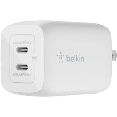 65W Dual USB-C Wall Charger